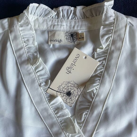 Everleigh Ruffled Tank Blouse - Picture 6 of 7